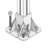 24-383S-0 MODULAR SOLUTIONS 3/8 IN X 3 IN CONCRETE SCREW ANCHOR